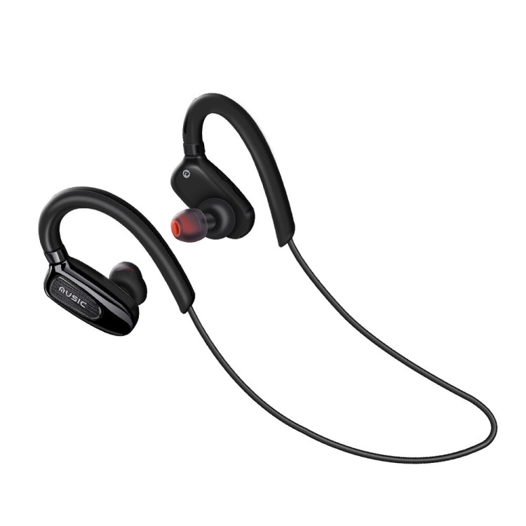 Moloke S5 Hanging Neck Sports Wireless Control Bluetooth Earphone Waterproof Anti-sweat Stereo Sound Headset