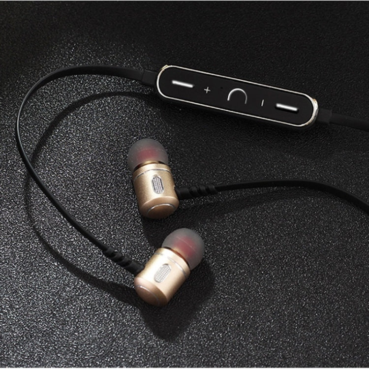 Moloke S8 Hanging Neck In-Ear Sports Bluetooth Earphone Waterproof Anti-sweat Stereo Sound Headset