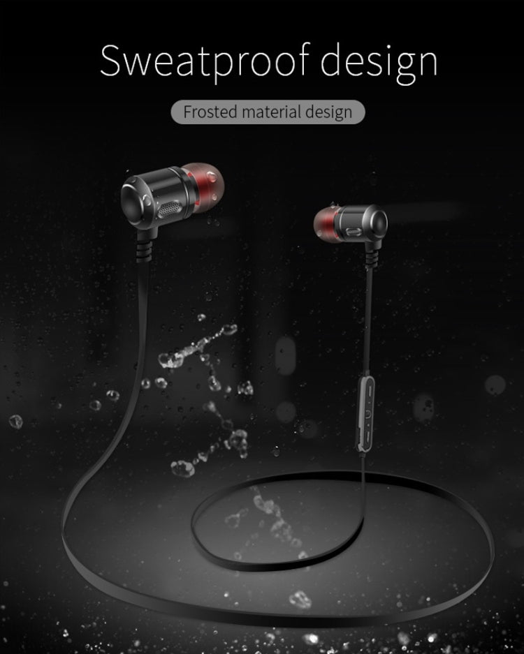 Moloke S8 Hanging Neck In-Ear Sports Bluetooth Earphone Waterproof Anti-sweat Stereo Sound Headset