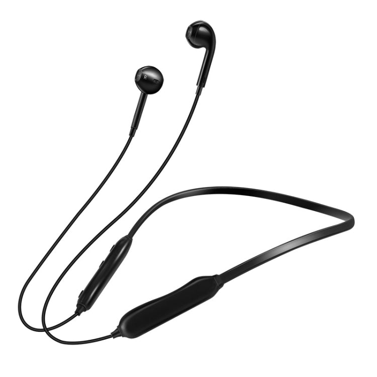 Moloke S18 Hanging Neck Oblique Ear Sports Bluetooth Earphone Waterproof Anti-sweat Stereo Sound Headset