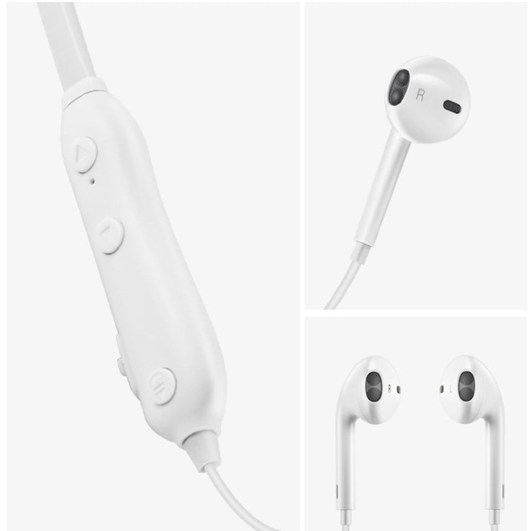 Moloke S18 Hanging Neck Oblique Ear Sports Bluetooth Earphone Waterproof Anti-sweat Stereo Sound Headset