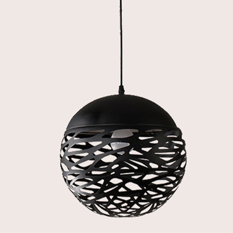 YWXLight Hollow Ball Chandelier Custom Creative Personality Wrought Iron Engineering Lamps Spherical Chandelier