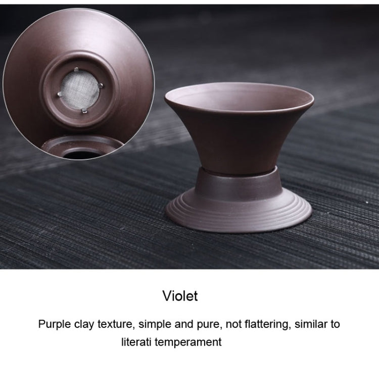 12 in 1 Black Purple Clay Ceramic Tea Set Kungfu Teapot Serving Cup Teacup Chinese Drinkware