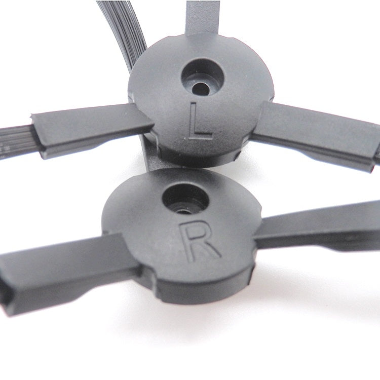 XI292 2 Pair K614 Side Brushes + 4 PCS K636 Rags for ILIFE A4 / T4