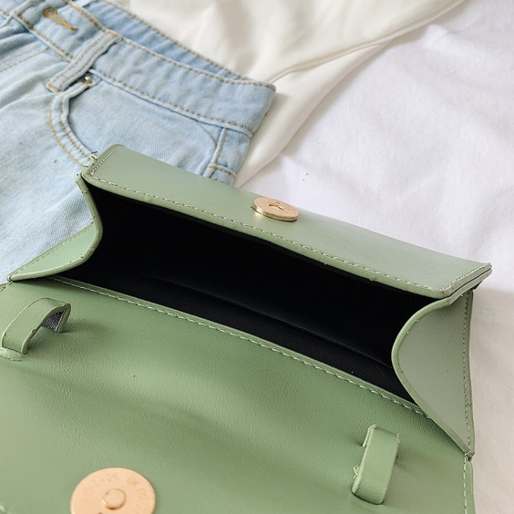 Big Ring Handle PU Leather Single Shoulder Bag Ladies Handbag Messenger Bag