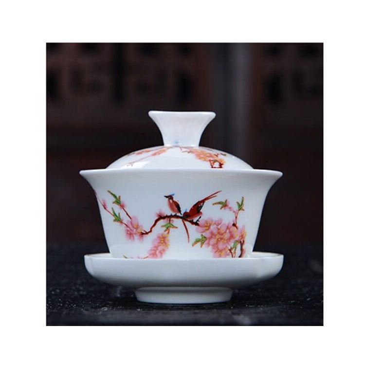 11 in 1 Kung Fu Tea Complete Set Blue And White Porcelain Cups Ceramic Cover Bowl Travel Teaware Set with 8 Tea Cups