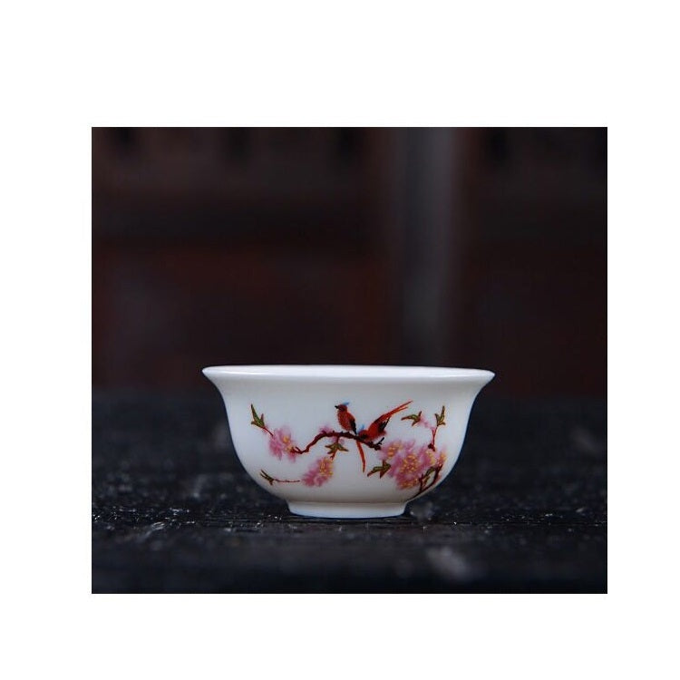 11 in 1 Kung Fu Tea Complete Set Blue And White Porcelain Cups Ceramic Cover Bowl Travel Teaware Set with 8 Tea Cups