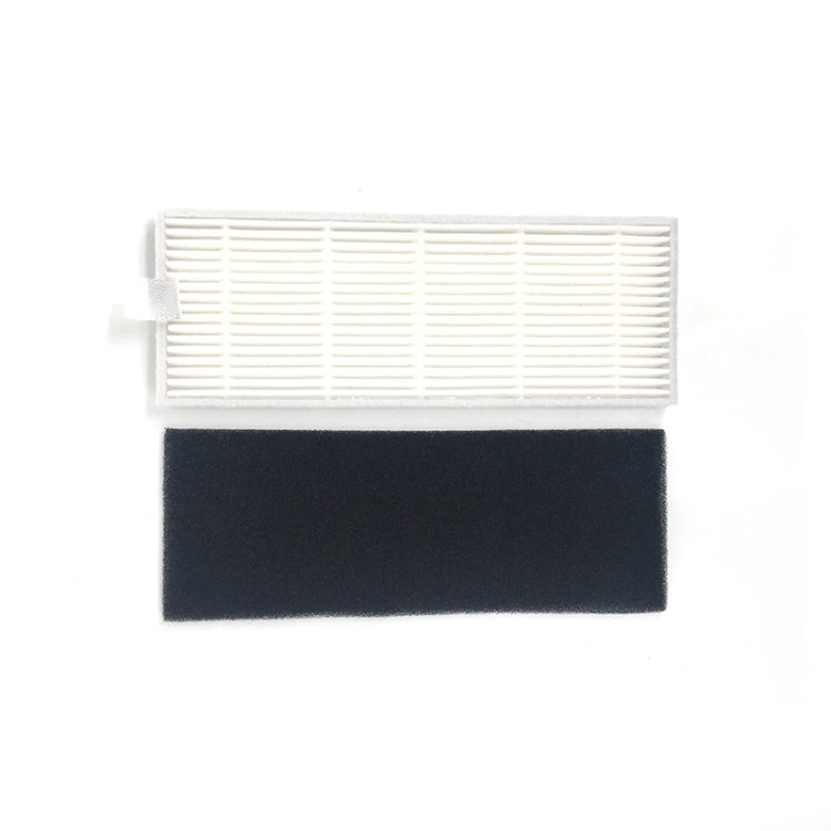 XI222 3 Pairs K614 Side Brushes + I205 Initial Effect Filter + 3 PCS I207 Filter Set for ILIFE A4 / A4S / A6