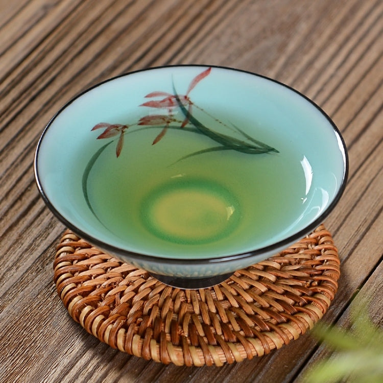 Pure Hand-painted Ceramic Celadon Personal KungFu Tea Single Cup