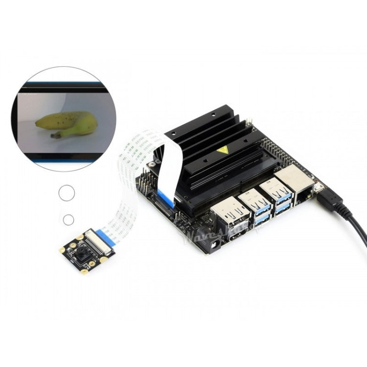 Waveshare NVIDIA Jetson Nano Developer Kit Package B, with Camera, TF Card