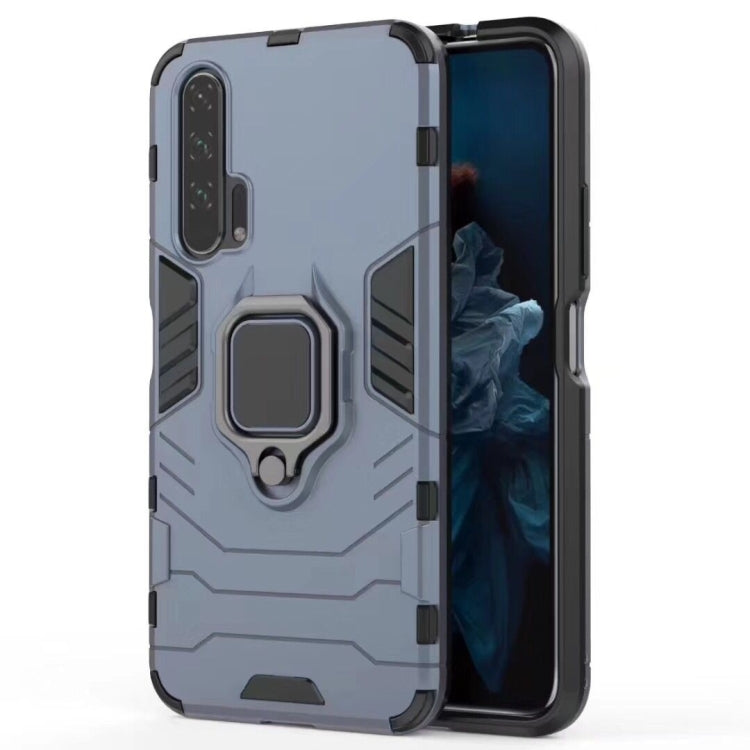PC + TPU Shockproof Protective Case for Huawei Honor 20 Pro, with Magnetic Ring Holder