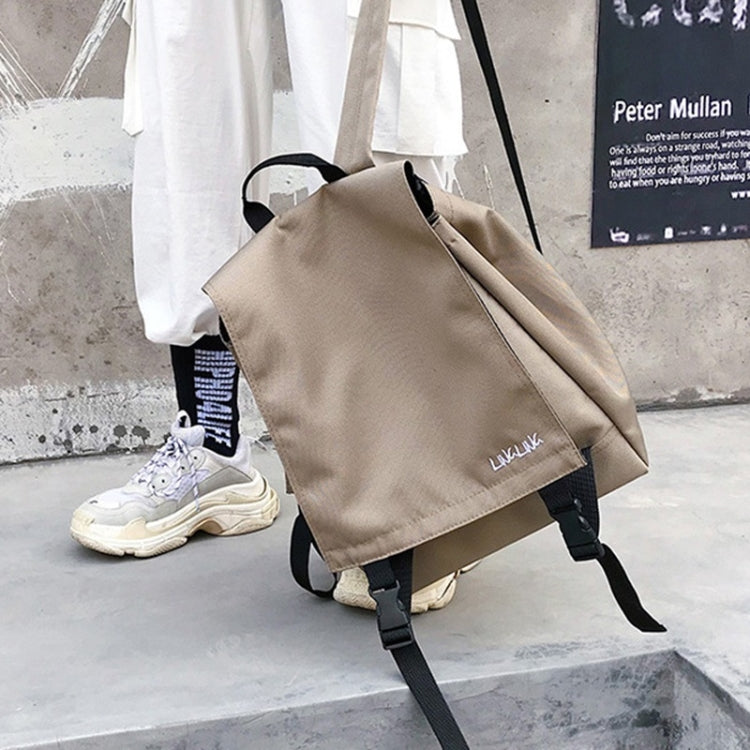 Fashion Multi-function Oxford Double Shoulders Bag Handbag Backpack School Bag