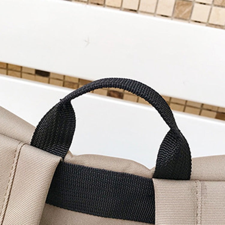 Fashion Multi-function Oxford Double Shoulders Bag Handbag Backpack School Bag