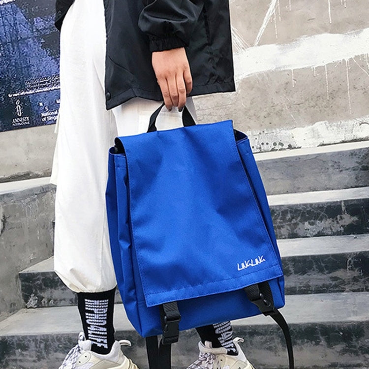 Fashion Multi-function Oxford Double Shoulders Bag Handbag Backpack School Bag