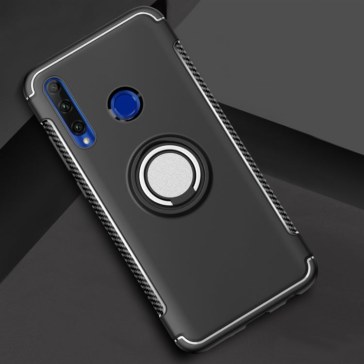 Magnetic 360 Degrees Rotation Ring Armor Phone Protective Case for Huawei Honor 20i