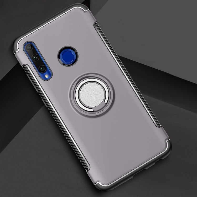Magnetic 360 Degrees Rotation Ring Armor Phone Protective Case for Huawei Honor 20i