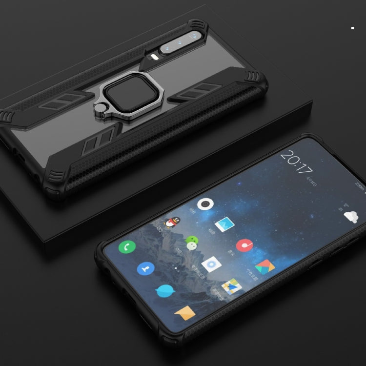 Iron Warrior Shockproof PC + TPU Protective Case for Huawei P30, with Ring Holder