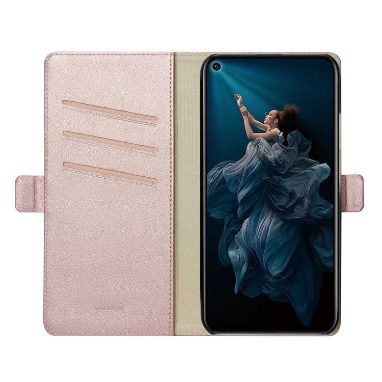 DZGOGO MILO Series PC + PU Horizontal Flip Leather Case for Huawei Honor 20 pro, with Holder & Card Slot & Wallet