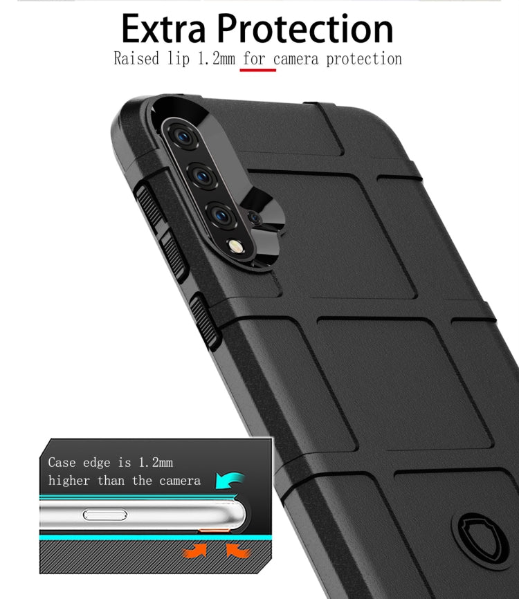 Shockproof Rugged Shield Full Coverage Protective Silicone Case for Huawei Nova 5