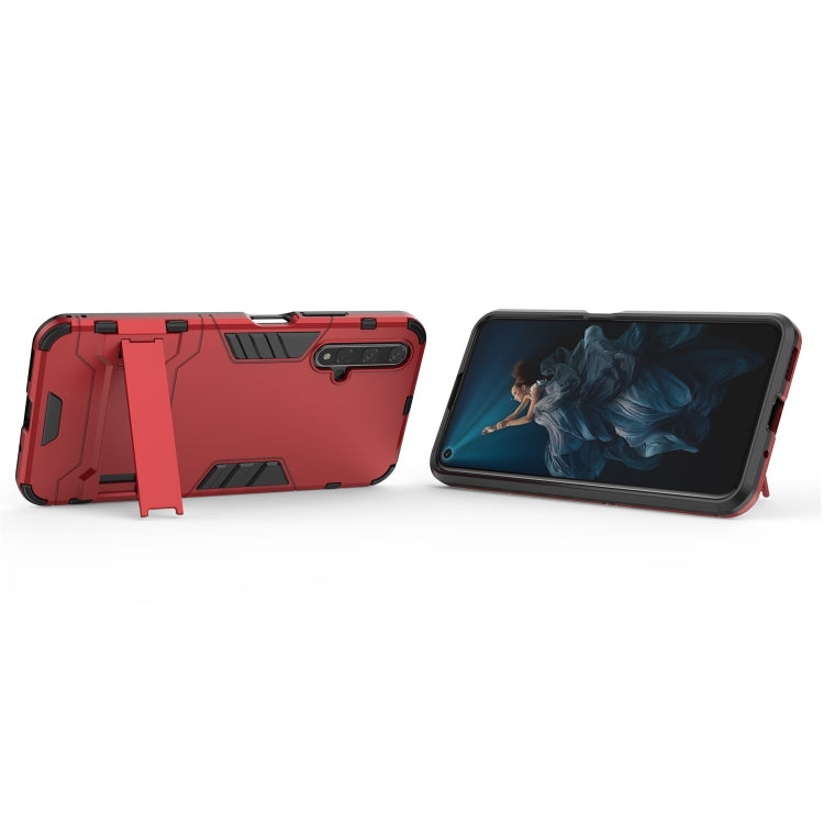 Shockproof PC + TPU Case for Huawei Honor 20, with Holder
