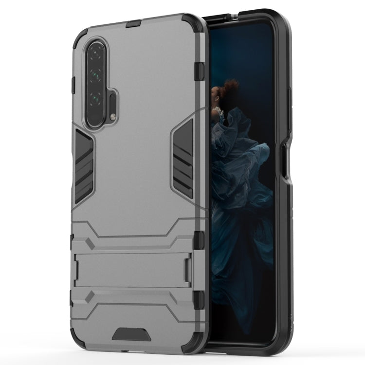 Shockproof PC + TPU Case for Huawei Honor 20 Pro, with Holder
