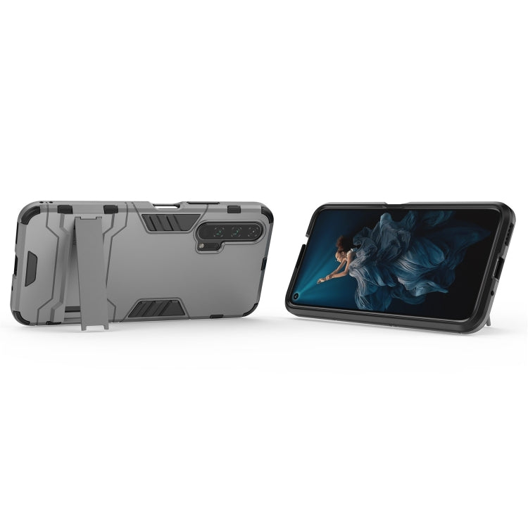 Shockproof PC + TPU Case for Huawei Honor 20 Pro, with Holder