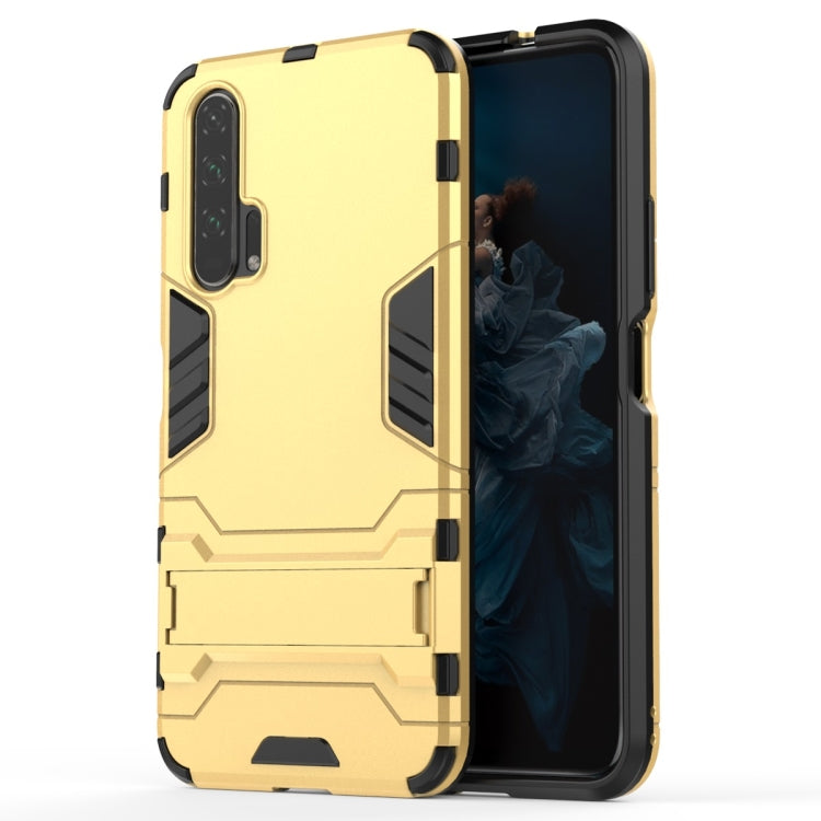 Shockproof PC + TPU Case for Huawei Honor 20 Pro, with Holder