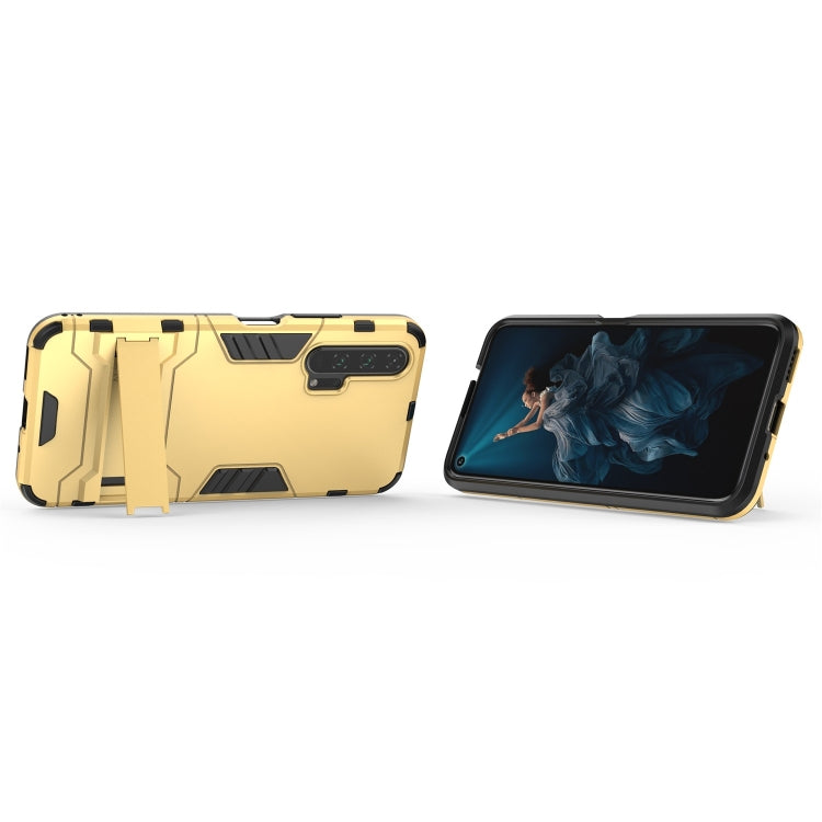 Shockproof PC + TPU Case for Huawei Honor 20 Pro, with Holder