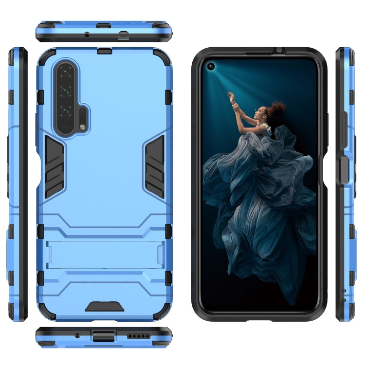 Shockproof PC + TPU Case for Huawei Honor 20 Pro, with Holder