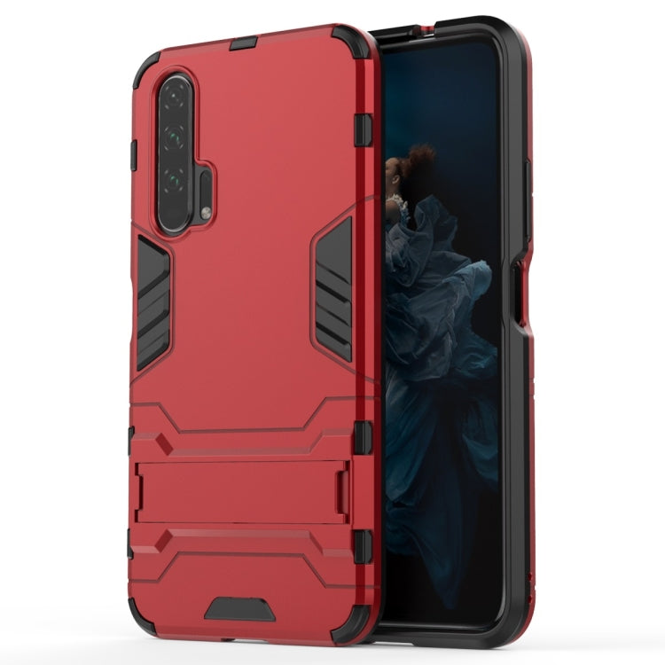 Shockproof PC + TPU Case for Huawei Honor 20 Pro, with Holder