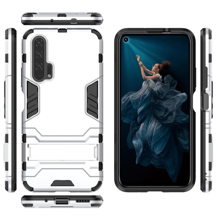 Shockproof PC + TPU Case for Huawei Honor 20 Pro, with Holder