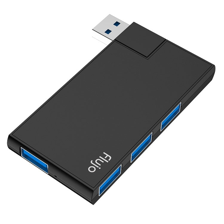 Flujo H50 Rotatable 4-ports USB 3.0 HUB with LED Power Light Indication