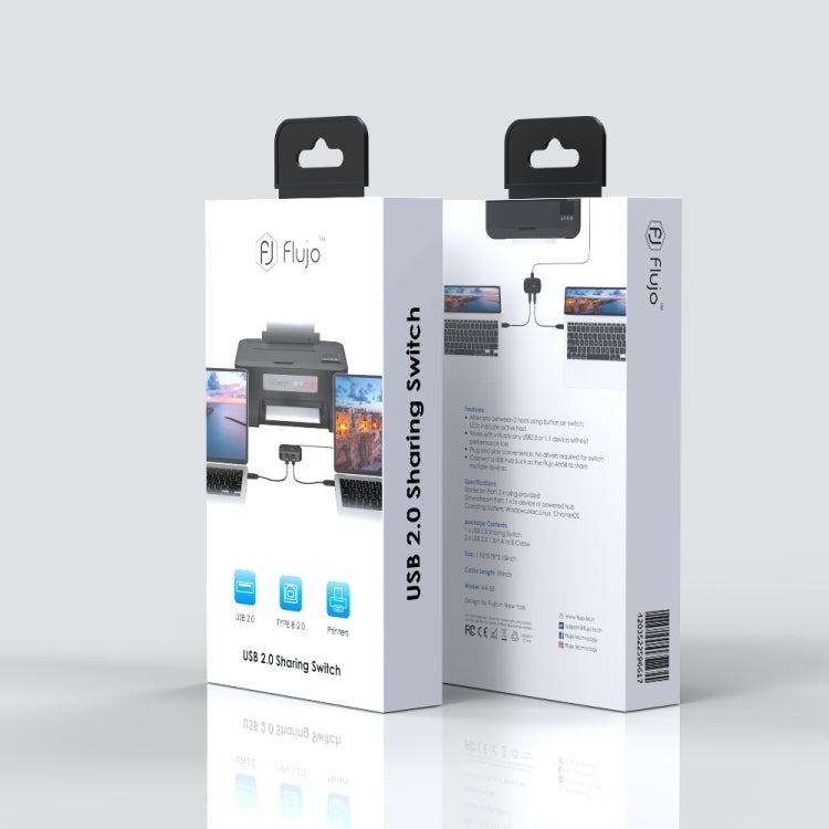 Flujo H58 2 in 1 USB 2.0 Sharing Switch