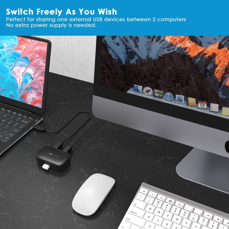 Flujo H58 2 in 1 USB 2.0 Sharing Switch