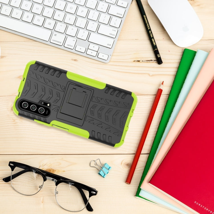 Tire Texture TPU+PC Shockproof Case for Huawei Honor 20 Pro, with Holder