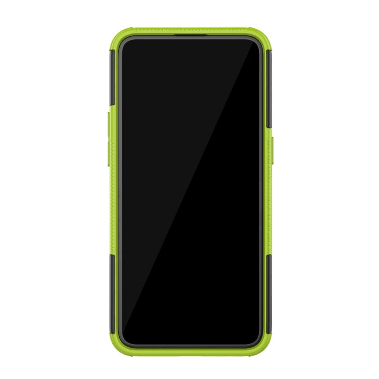 Tire Texture TPU+PC Shockproof Case for OPPO Realme C2 /A1k, with Holder
