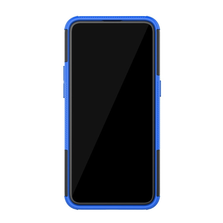 Tire Texture TPU+PC Shockproof Case for OPPO Realme C2 /A1k, with Holder