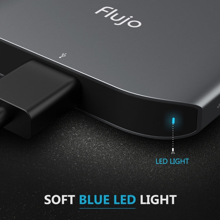 Flujo UC27 USB-C / Type-C to HDMI + USB 3.0 + USB 2.0 Multi-function HUB Adapter