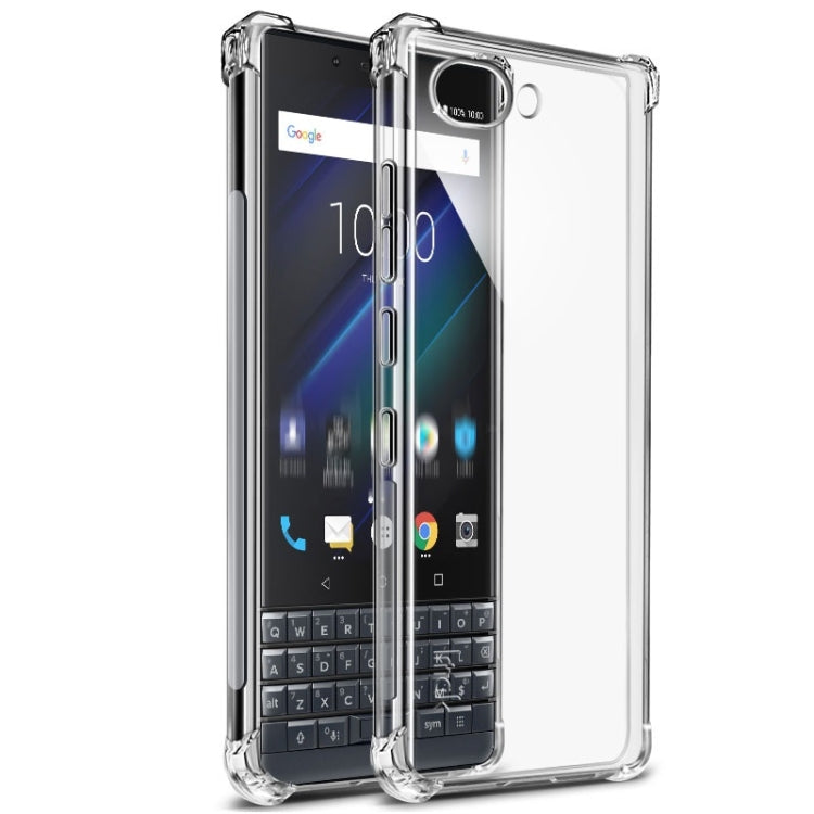 IMAK All-inclusive Shockproof Airbag TPU Case for BlackBerry KEY 2 LE, with Screen Protector