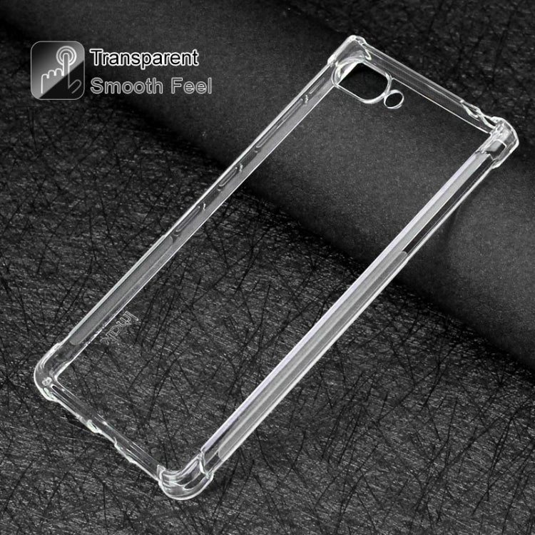 IMAK All-inclusive Shockproof Airbag TPU Case for BlackBerry KEY 2 LE, with Screen Protector