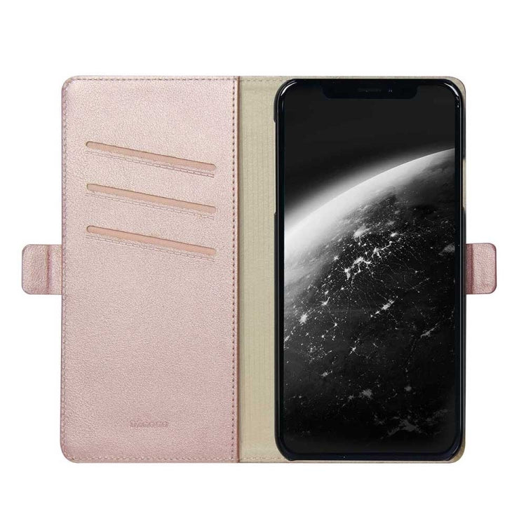 For iPhone 11 Pro DZGOGO MILO Series PC + PU Horizontal Flip Leather Case , with Holder & Card Slot & Wallet
