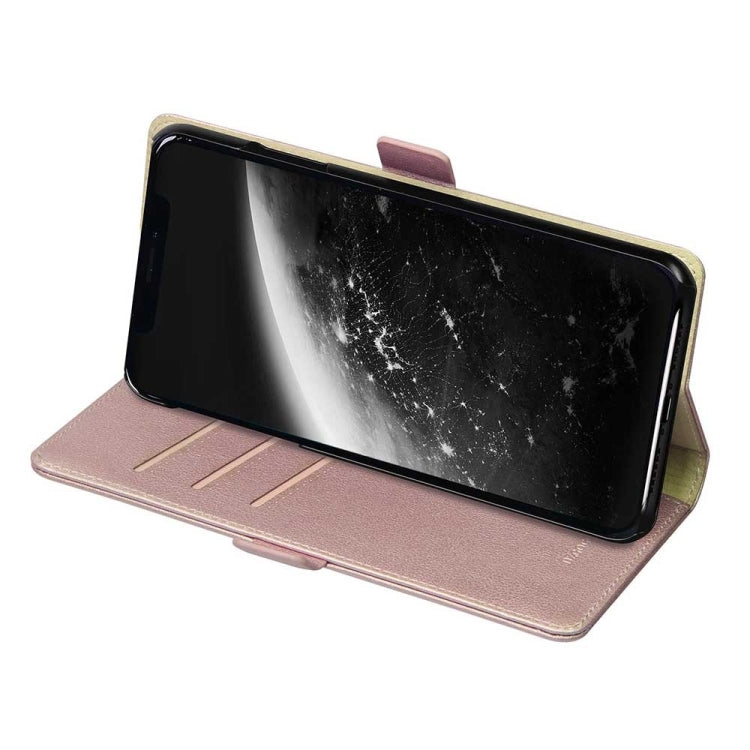For iPhone 11 Pro DZGOGO MILO Series PC + PU Horizontal Flip Leather Case , with Holder & Card Slot & Wallet
