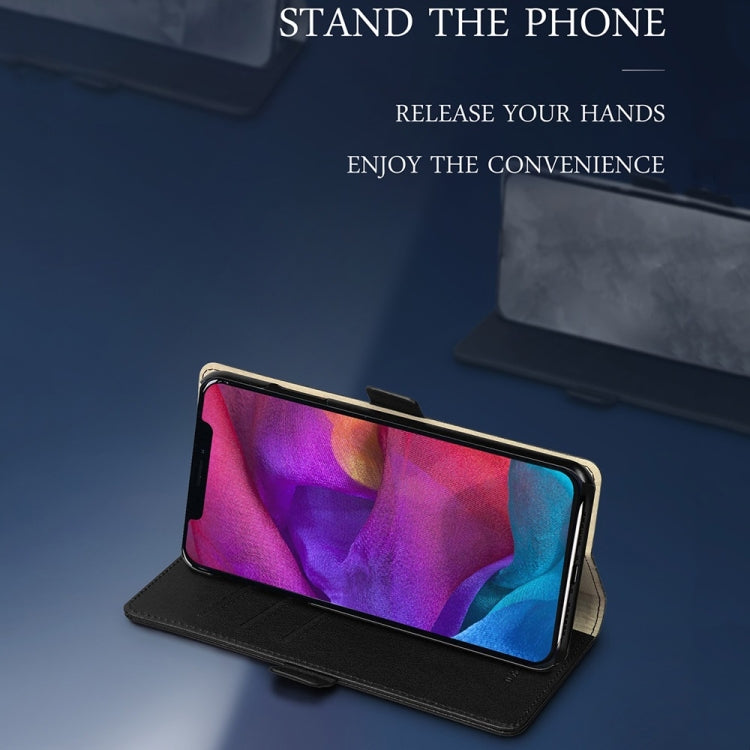 For iPhone 11 DZGOGO MILO Series PC + PU Horizontal Flip Leather Case , with Holder & Card Slot & Wallet