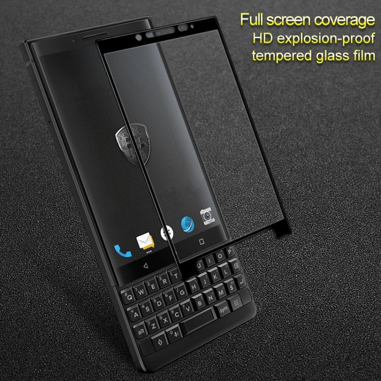 IMAK 9H Full Screen Tempered Glass Film for BlackBerry KEY 2