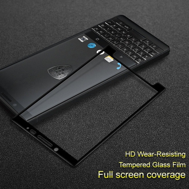 IMAK 9H Full Screen Tempered Glass Film for BlackBerry KEY 2