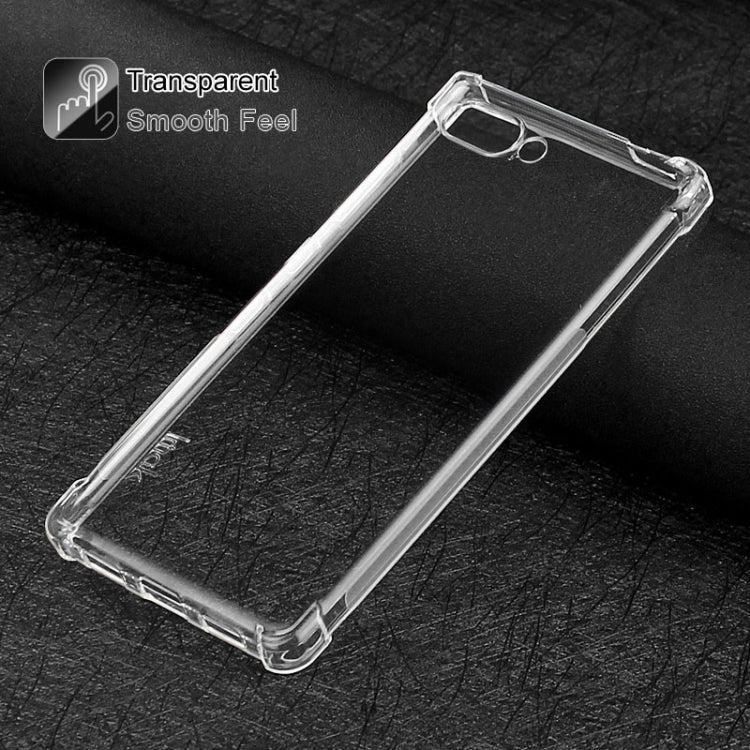 IMAK All-inclusive Shockproof Airbag TPU Case for BlackBerry KEY 2, with Screen Protector