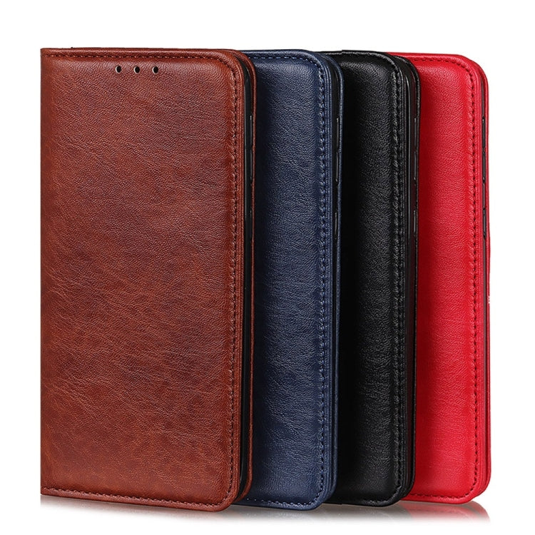 Magnetic Crazy Horse Texture Horizontal Flip PU Leather Case for ZTE Blade A7 2019, with Holder & Card Slots & Wallet