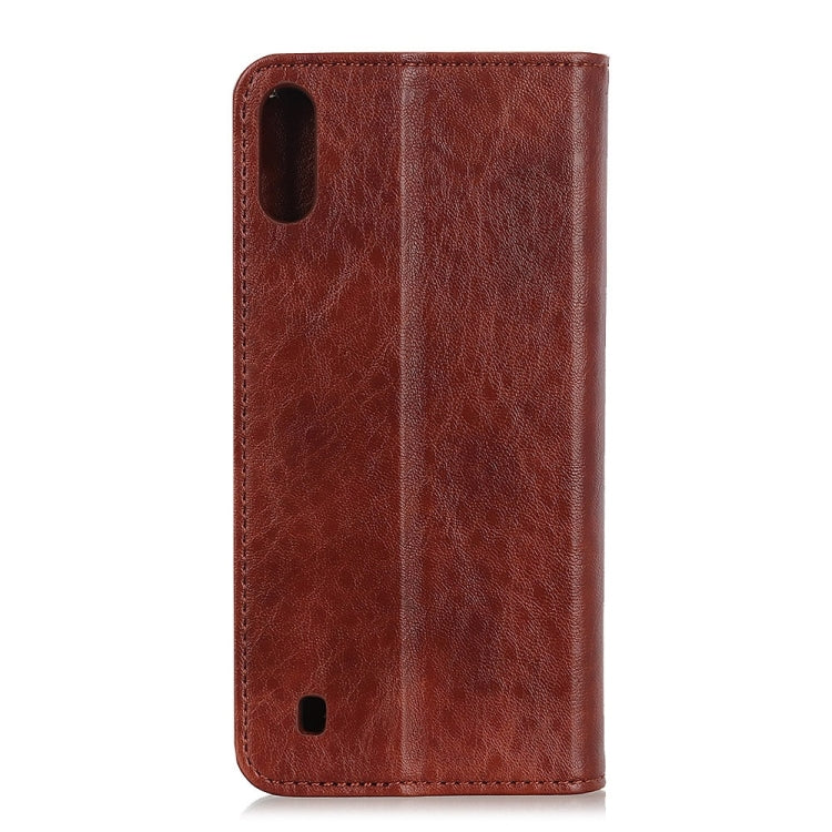 Magnetic Crazy Horse Texture Horizontal Flip PU Leather Case for ZTE Blade A7 2019, with Holder & Card Slots & Wallet