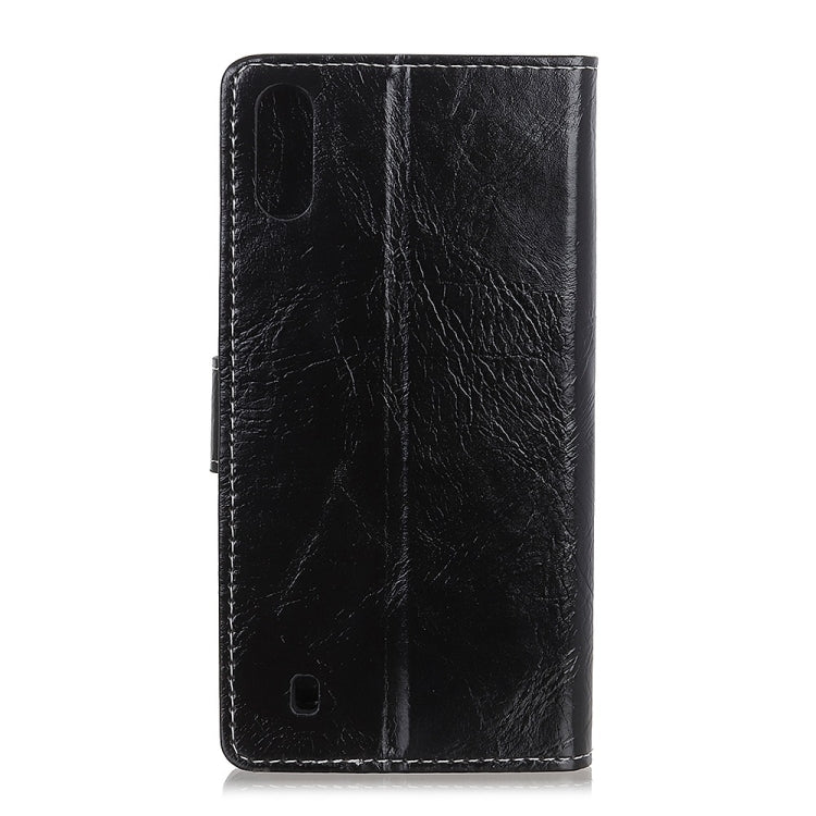 Retro Crazy Horse Texture Horizontal Flip PU Leather Case for ZTE Blade A7 2019, with Holder & Card Slots & Wallet & Photo Frame