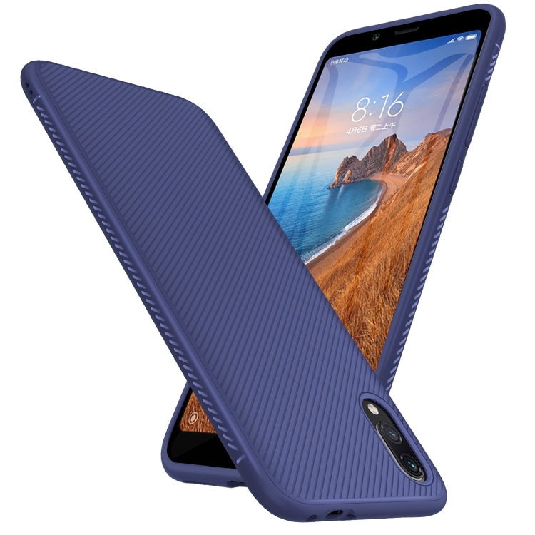 Lenuo Leshen Series Stripe Texture TPU Case for Xiaomi Redmi 7A